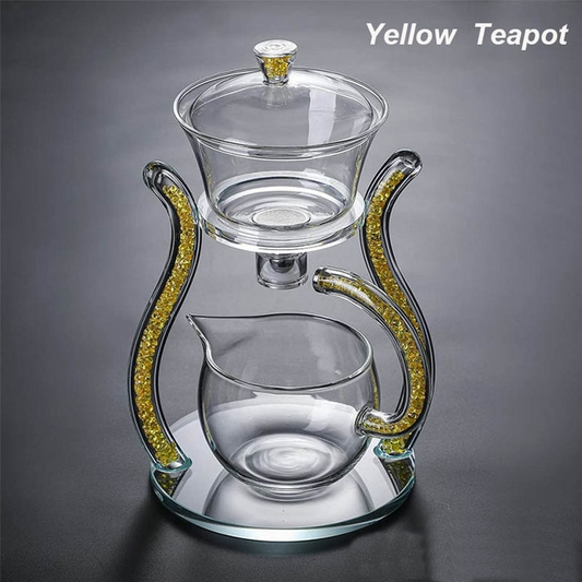 Rynx | Crystal Glass Fancy Magnetic Tea Infuser