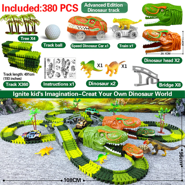 RYNX | Dinosaur Train Set | Interactive Play Set for Children