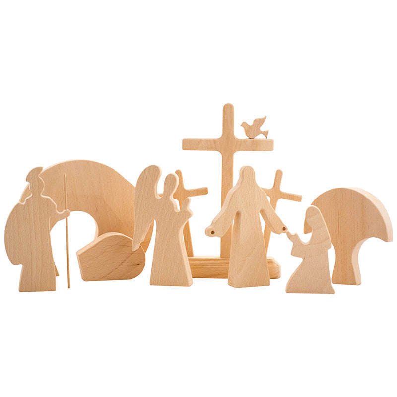 Rynx | Easter Scene Wooden Decoration