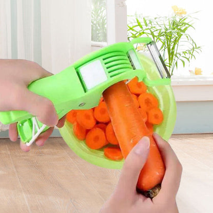 Rynx | 2 In 1 Vegetable Cutter with Peeler