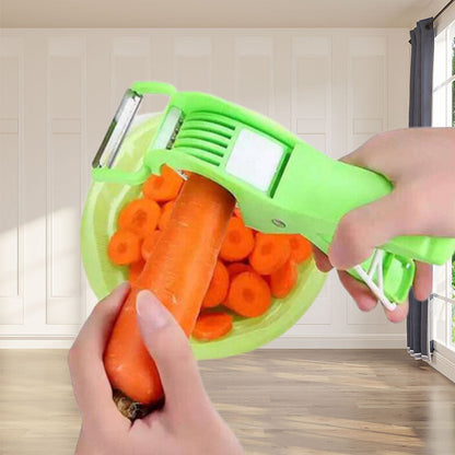 Rynx | 2 In 1 Vegetable Cutter with Peeler