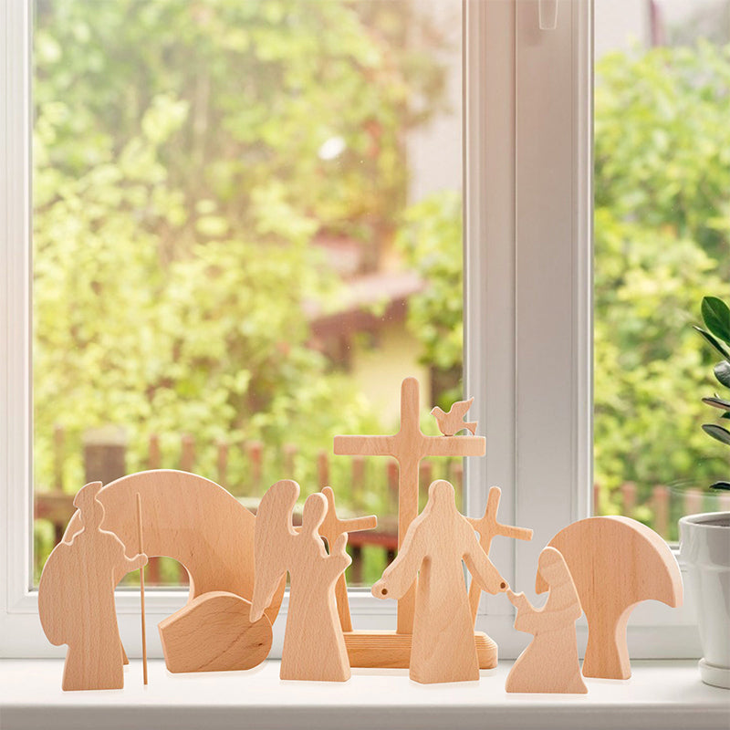 Rynx | Easter Scene Wooden Decoration