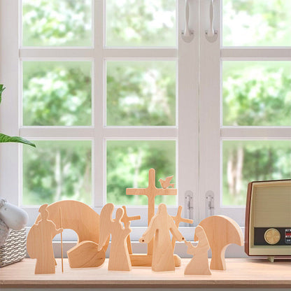 Rynx | Easter Scene Wooden Decoration
