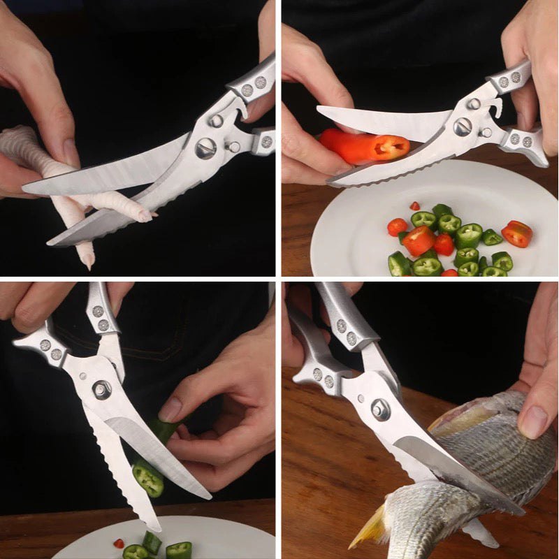 Rynx | Stainless Steel Bone Cutting Kitchen Scissors