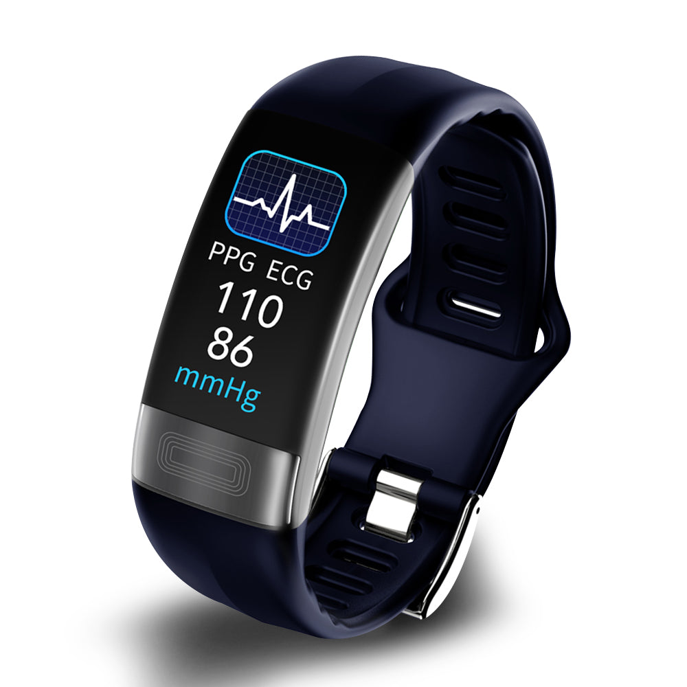 RYNX | Smart Bracelet Blood Pressure Monitor | Ecg, Heart Rate, Oxygen Saturation & Sleep Tracker - Fda Approved