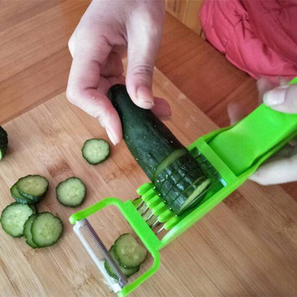 Rynx | 2 In 1 Vegetable Cutter with Peeler