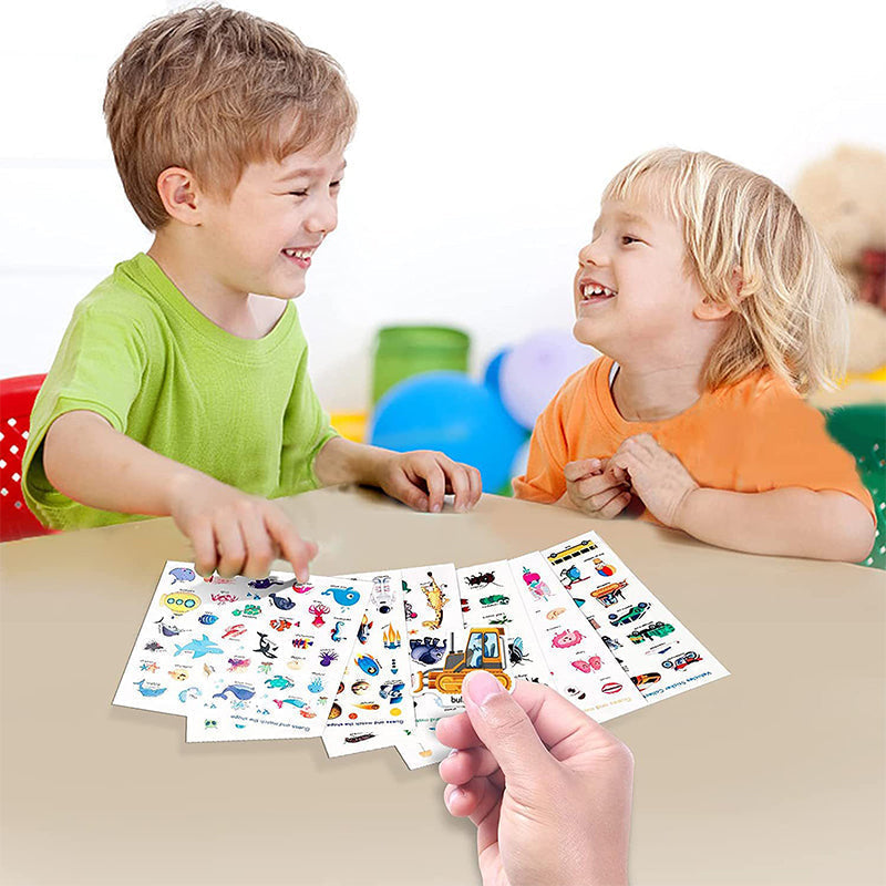 Rynx | Waterproof Eco-Friendly Educational Sticker Book for Kids