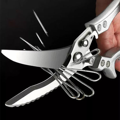 Rynx | Stainless Steel Bone Cutting Kitchen Scissors