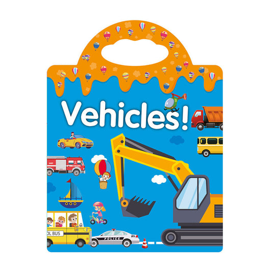 Rynx | Waterproof Eco-Friendly Educational Sticker Book for Kids
