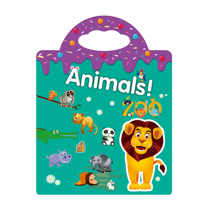 Rynx | Waterproof Eco-Friendly Educational Sticker Book for Kids