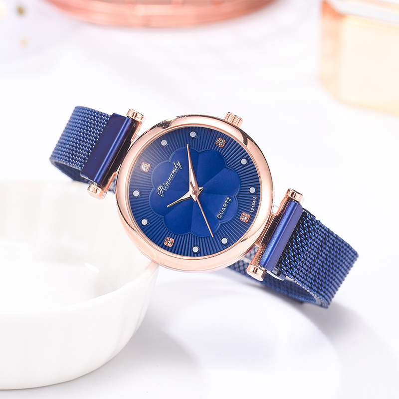 RYNX | Flower Glass Quartz Watch watch blue
