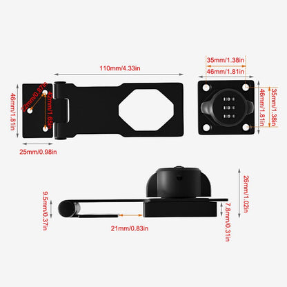 Rynx | Household Cabinet Password Locks