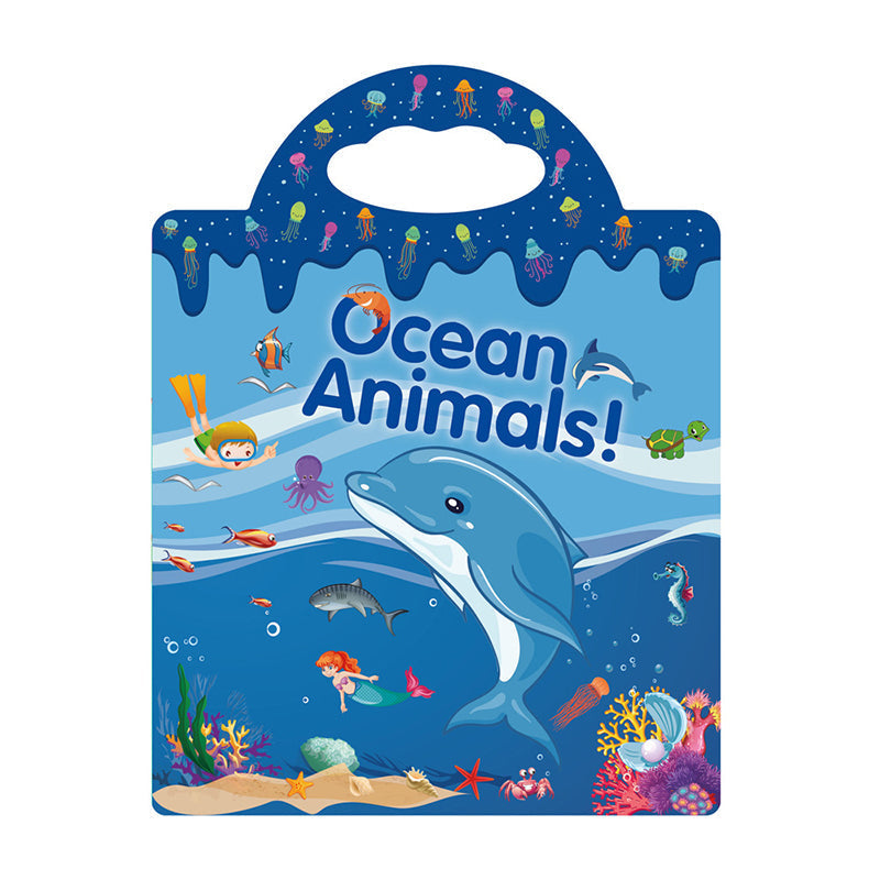 Rynx | Waterproof Eco-Friendly Educational Sticker Book for Kids