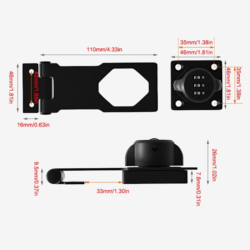 Rynx | Household Cabinet Password Locks