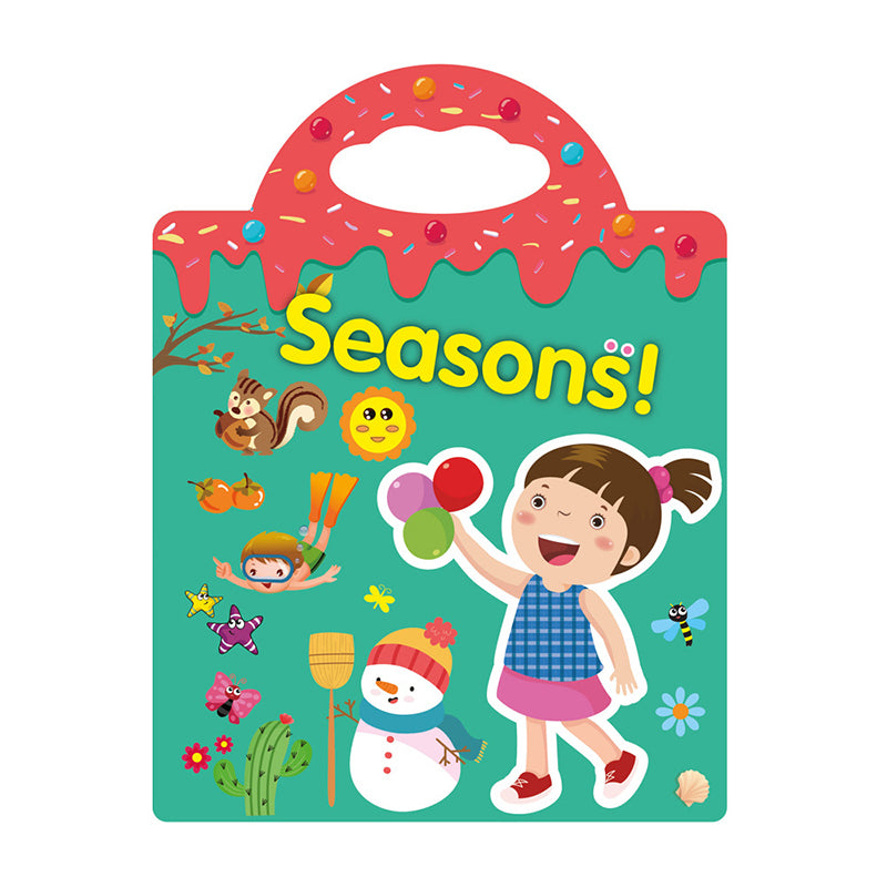 Rynx | Waterproof Eco-Friendly Educational Sticker Book for Kids