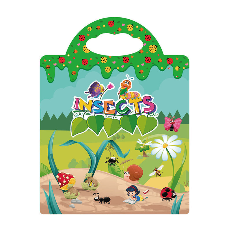 Rynx | Waterproof Eco-Friendly Educational Sticker Book for Kids
