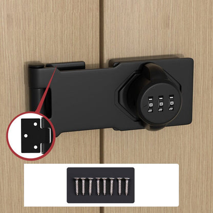 Rynx | Household Cabinet Password Locks Black Three holes screw