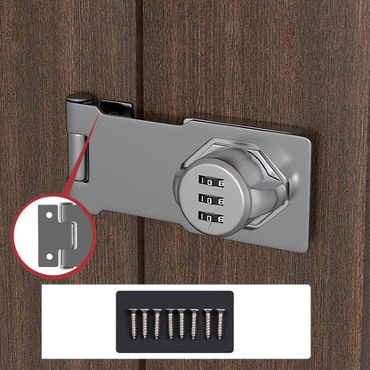 Rynx | Household Cabinet Password Locks Silver Two holes screw