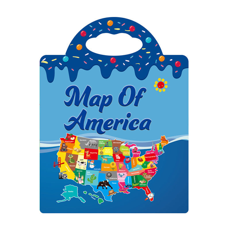 Rynx | Waterproof Eco-Friendly Educational Sticker Book for Kids