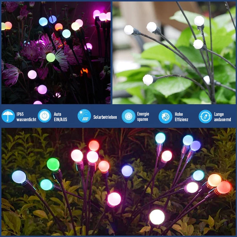Rynx | Solar Garden LED Firefly Plug Light