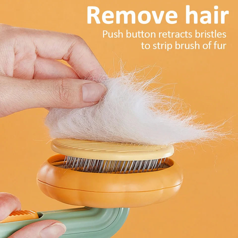 Rynx | Self-cleaning pet brush for cats and dogs - Removes loose undercoat and tangles