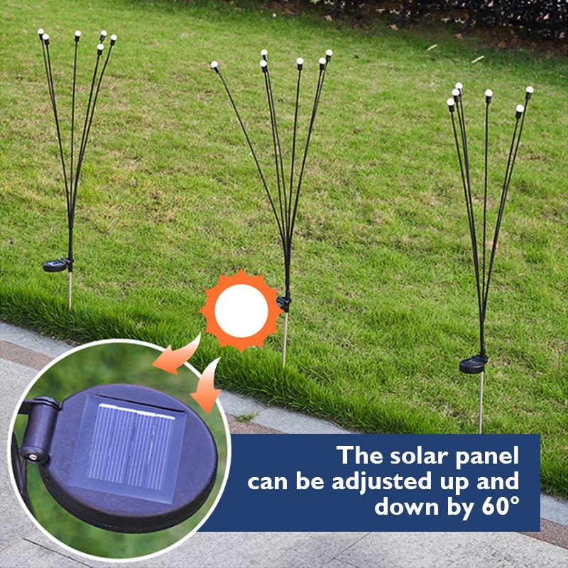 Rynx | Solar Garden LED Firefly Plug Light