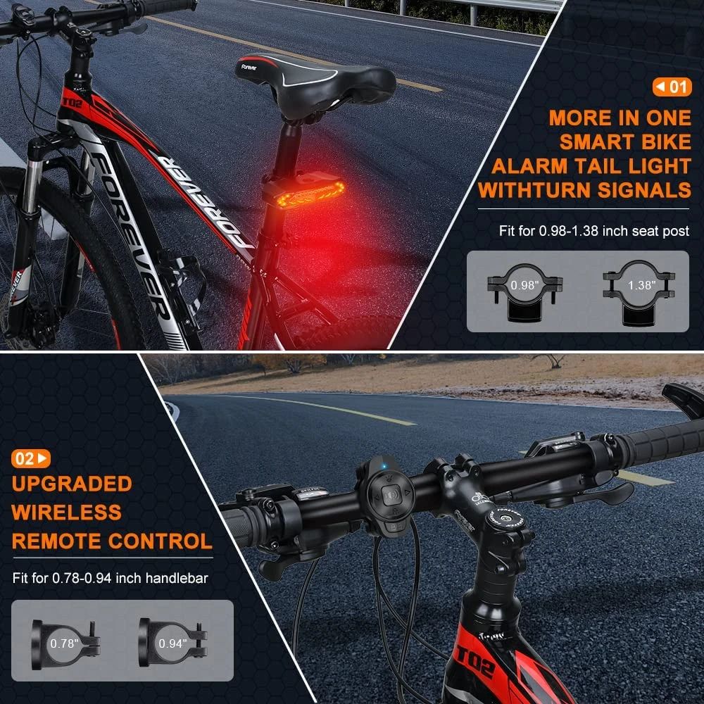 Rynx | Smart Tail Light Alarm - BikeGuard™