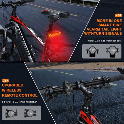 Rynx | Smart Tail Light Alarm - BikeGuard™