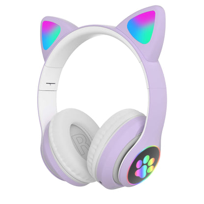 RYNX | Cat Ear Headphone Purple