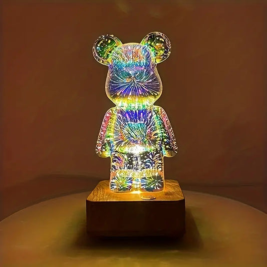 Rynx | 3D Firework Bear │ Best Colorful Decorative Lights