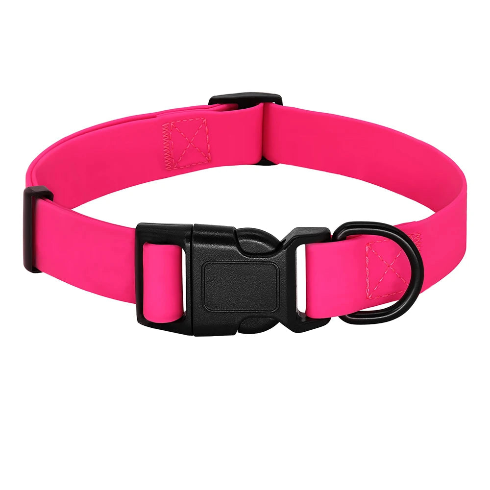 Rynx | Waterproof PVC Dog Collar Anti-Dirt and Easy to Clean for Small, Medium, and Large Dogs