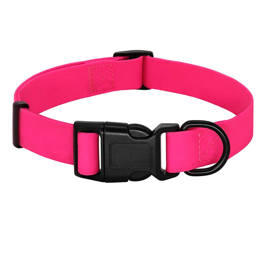 Rynx | Waterproof PVC Dog Collar Anti-Dirt and Easy to Clean for Small, Medium, and Large Dogs