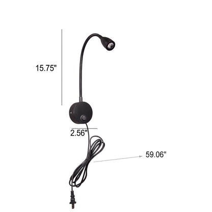 Rynx | Flexora Modern LED Reading Lamp | Rotatable Wall Spotlight | Flexible Arm | Perfect for Bedrooms & Offices