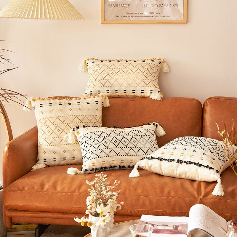 Rynx Bohemian Geometric Pattern Cushion