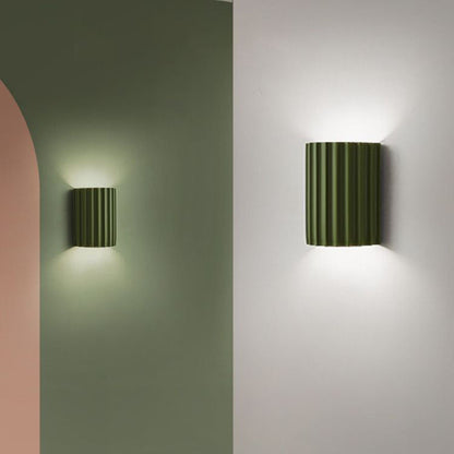 Rynx | Contemporary Nordic Resin Tiles 2-Light Wall Light for Bedroom