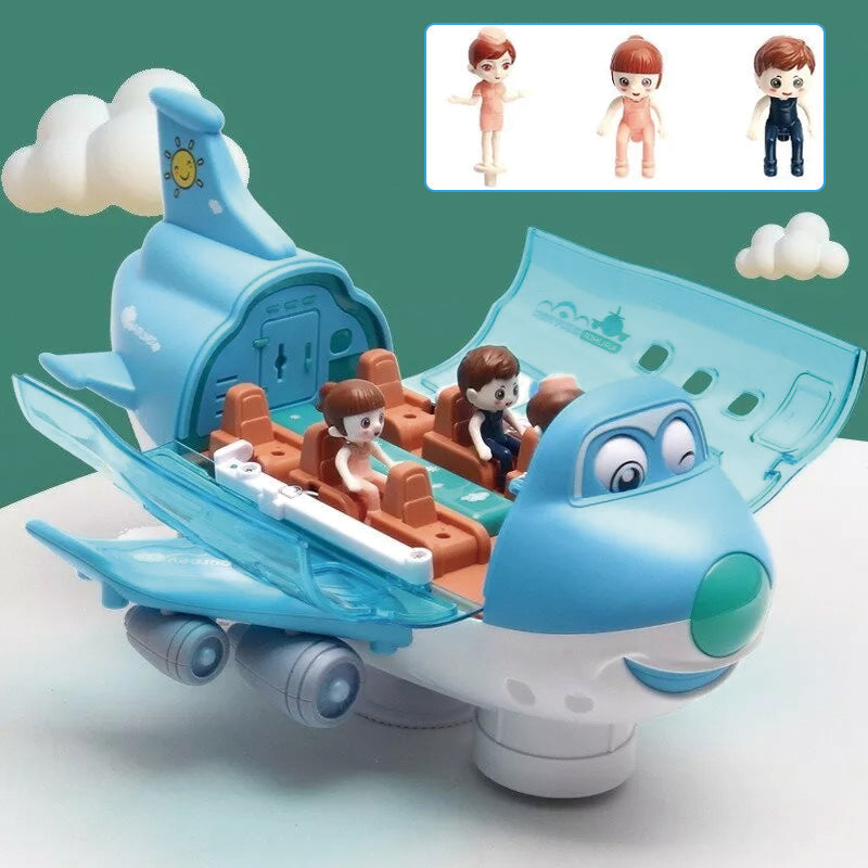 Rynx | 360° rotatable electric airplane toy