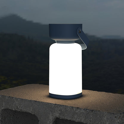 Rynx | Modern simplicity waterproof portable plastic ABS cylinder LED table lamp outdoor light for outdoor patio