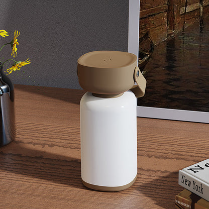Rynx | Modern simplicity waterproof portable plastic ABS cylinder LED table lamp outdoor light for outdoor patio