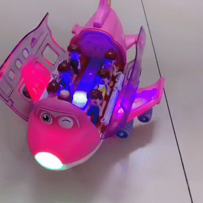 Rynx | 360° rotatable electric airplane toy