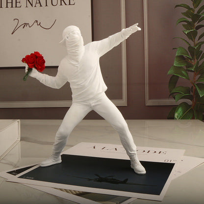 Rynx | Banksy Flower Rioter Ornament