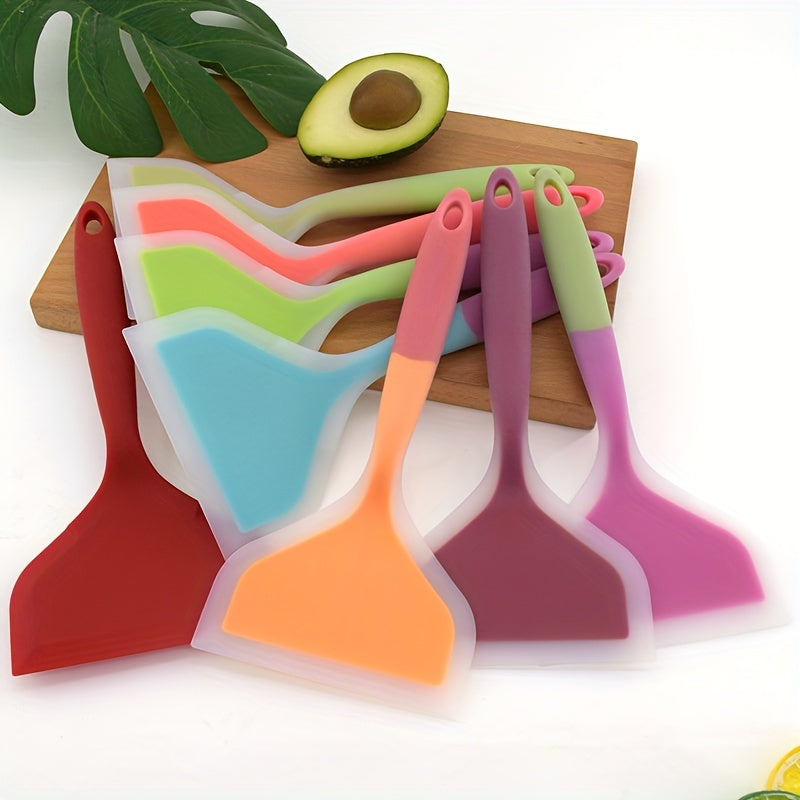 Rynx | Nonstick Pancake Shovel & Turner – Silicone Omelette Spatula for Eggs, Fish, Pizza, & Steak, Heat-Resistant Kitchen Utensil