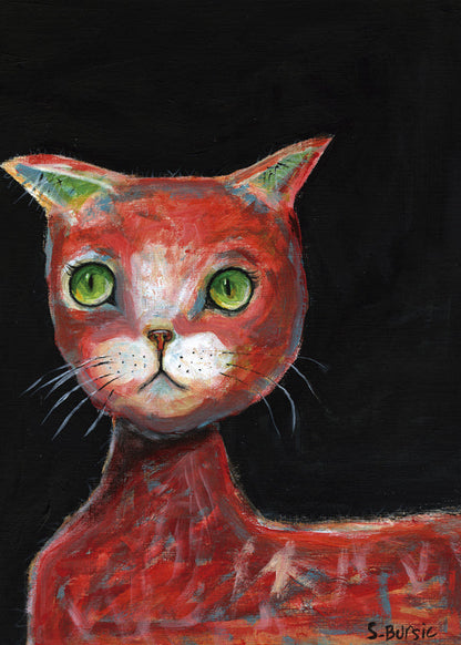 Rynx | Red cat - Sharyn Bursic