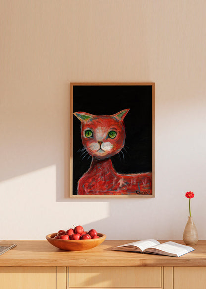 Rynx | Red cat - Sharyn Bursic