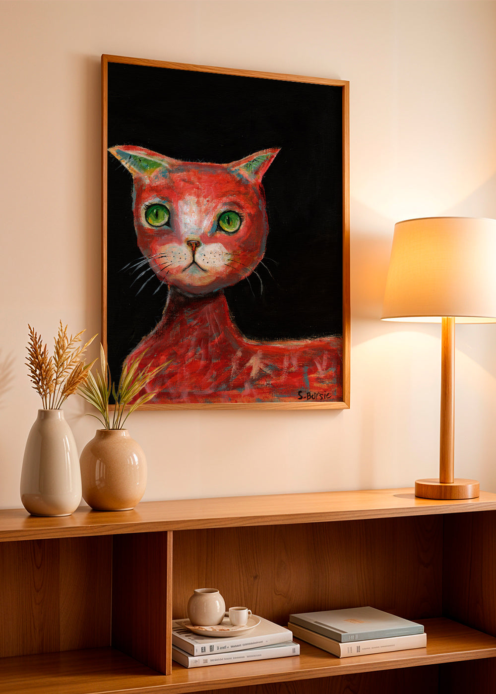 Rynx | Red cat - Sharyn Bursic