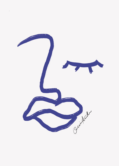 Rynx | Abstract face - Athene Fritsch