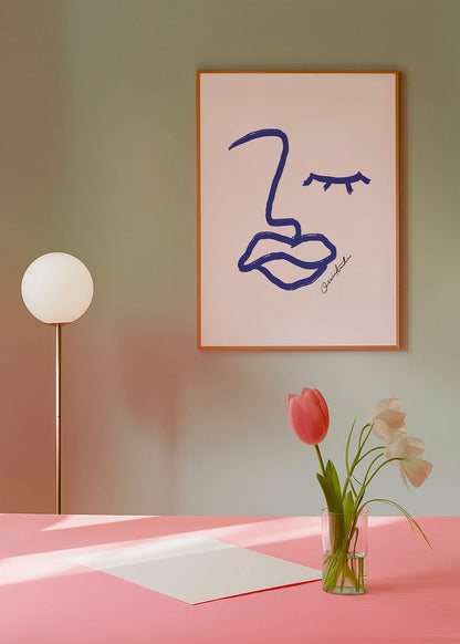 Rynx | Abstract face - Athene Fritsch