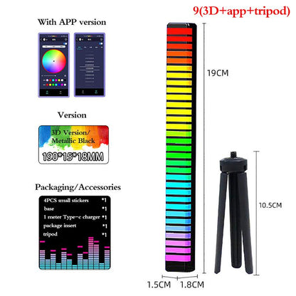 Rynx | RGB induction light strip, Transform your space with music-synchronized RGB lighting