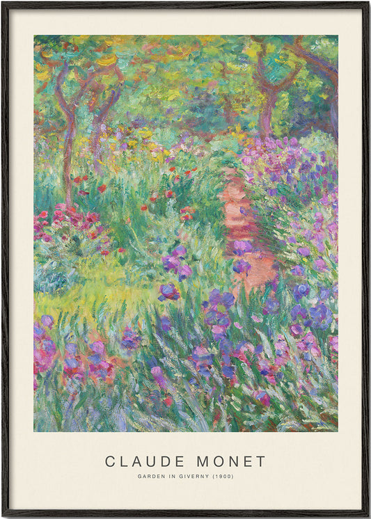 Rynx | Garden in Giverny (Special Edition) - Claude Monet