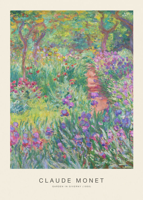 Rynx | Garden in Giverny (Special Edition) - Claude Monet