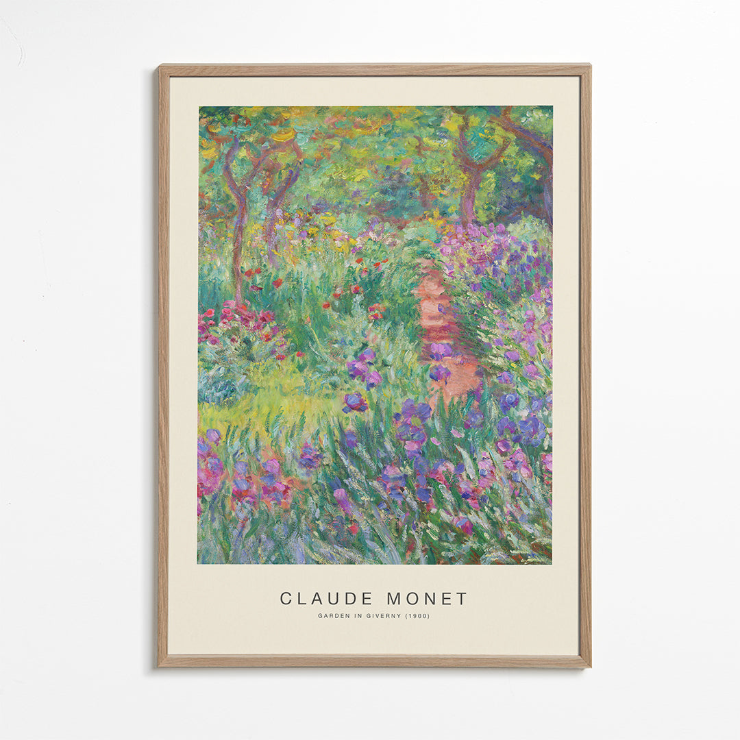 Rynx | Garden in Giverny (Special Edition) - Claude Monet